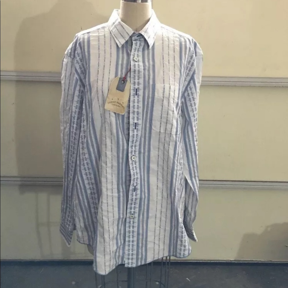 Mauro Grifoni Embroidery Bee Casual Shirt